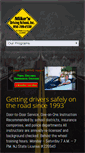 Mobile Screenshot of mikesdrivingschoolnj.com